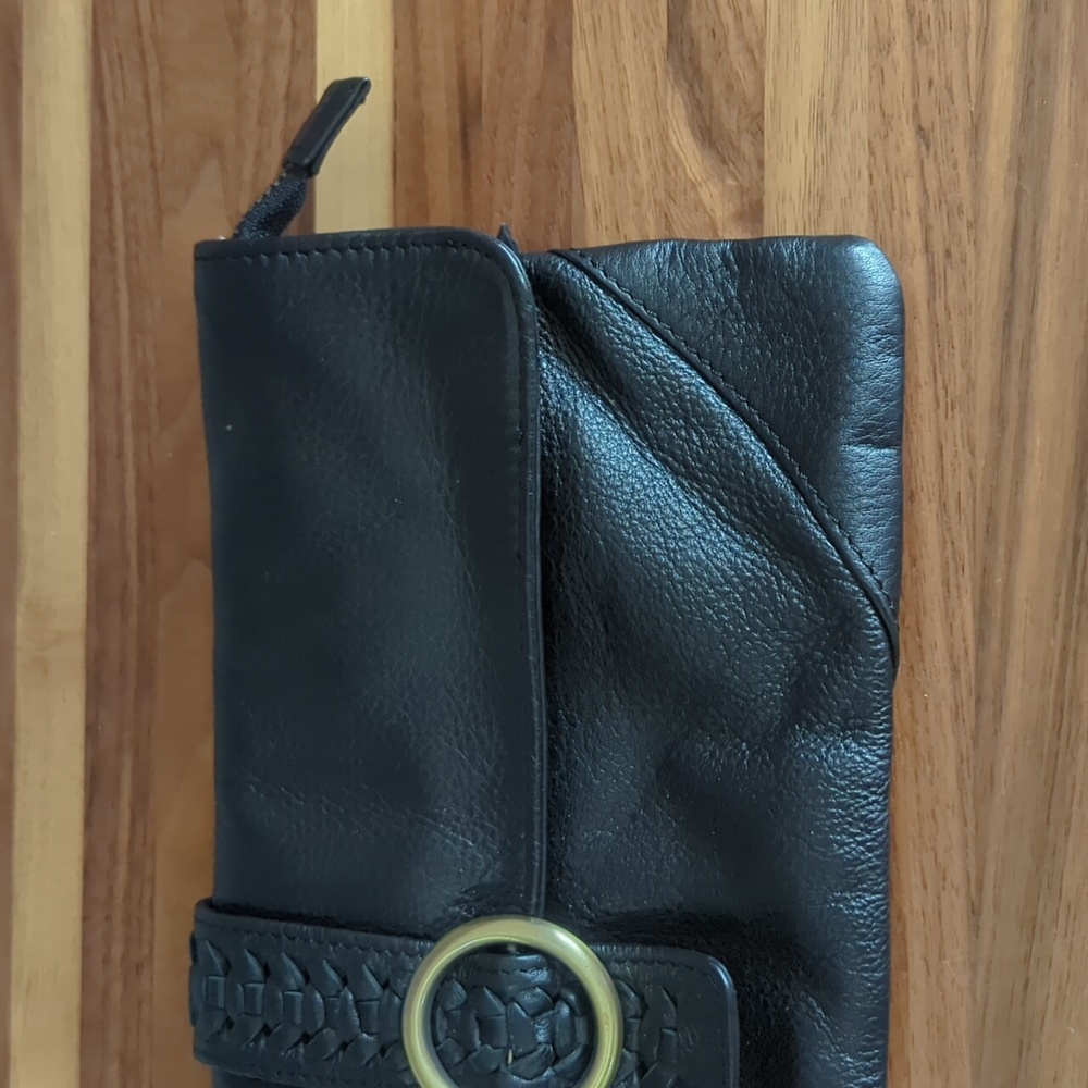 Clark's black leather clutch - Picture 4 of 12